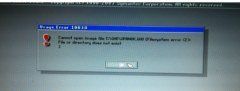 重装Win7提示can not open image file怎么办？_重装教程