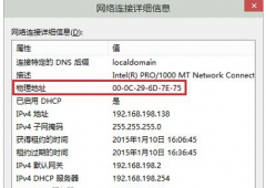 Win10系统查看Mac地址的两种操作方法介绍_重装教