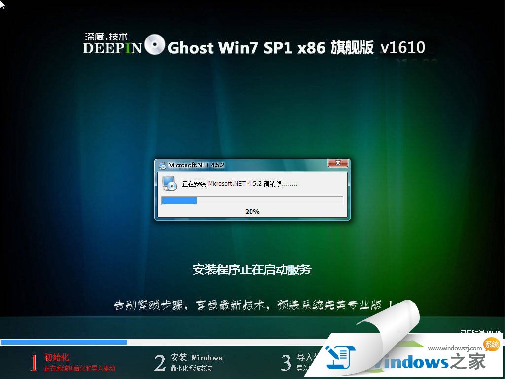 深度技巧ghost win7