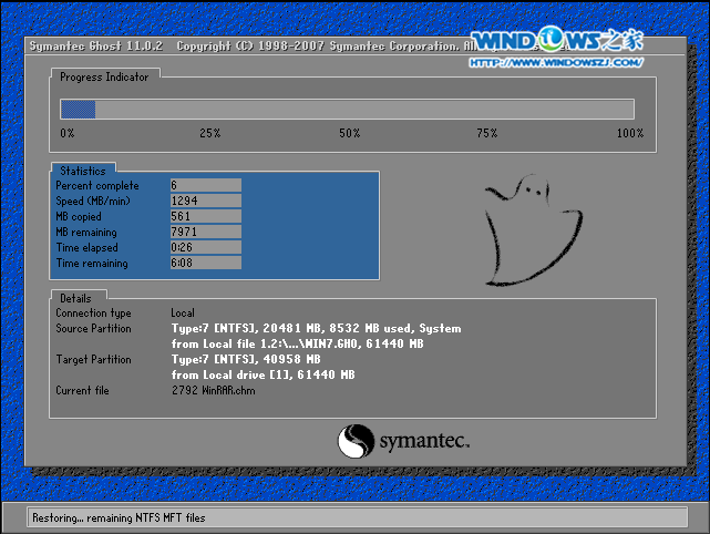 深度技巧win7 ghost安装教程