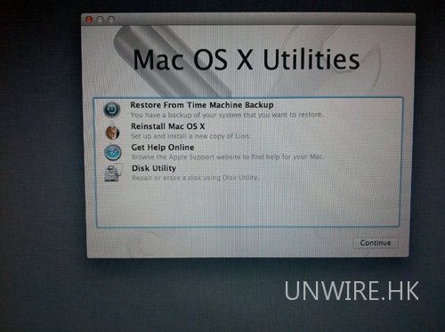 Mac OS X如何重装