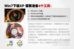 安装win7 xp双系统方法_重装教程